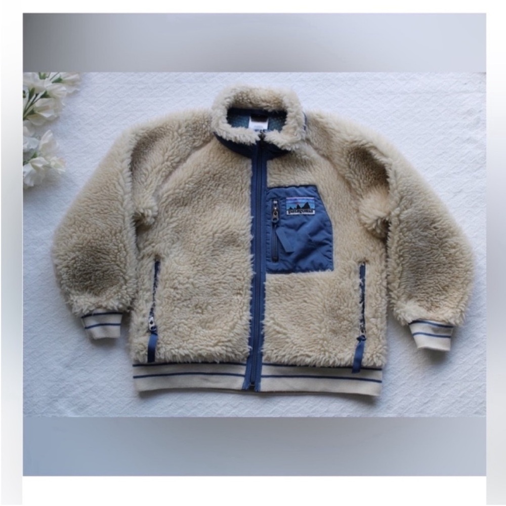 Patagonia Kids Retro-X Fleece Bomber Jacket Size XS
5-6
